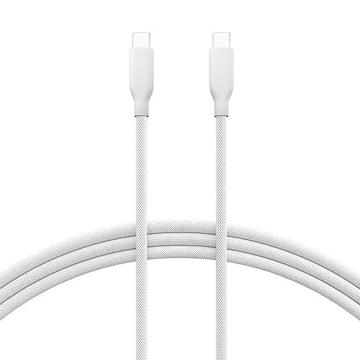 Long USB C Cable 6.6FT, 240W USB C to C Cable Fast Charging Cable, Type-C Charger Cord Compatible with iPhone16/15 Pro Max, Galaxy S25/S24, MacBook Pro/Air, iPad, Laptop, Nintendo Switch 2 & More