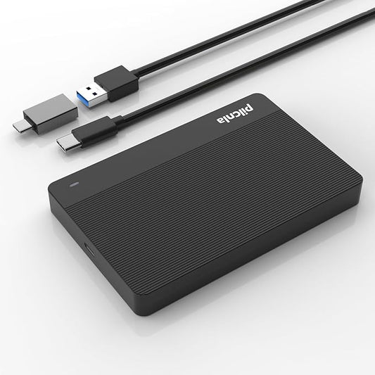 Ultra Slim Portable External Hard Drive USB3.0 HDD Storage for Xbox,PS4/5,PC,Desktop,Laptop,MacBook,Chromebook (HDD1.1-500G)