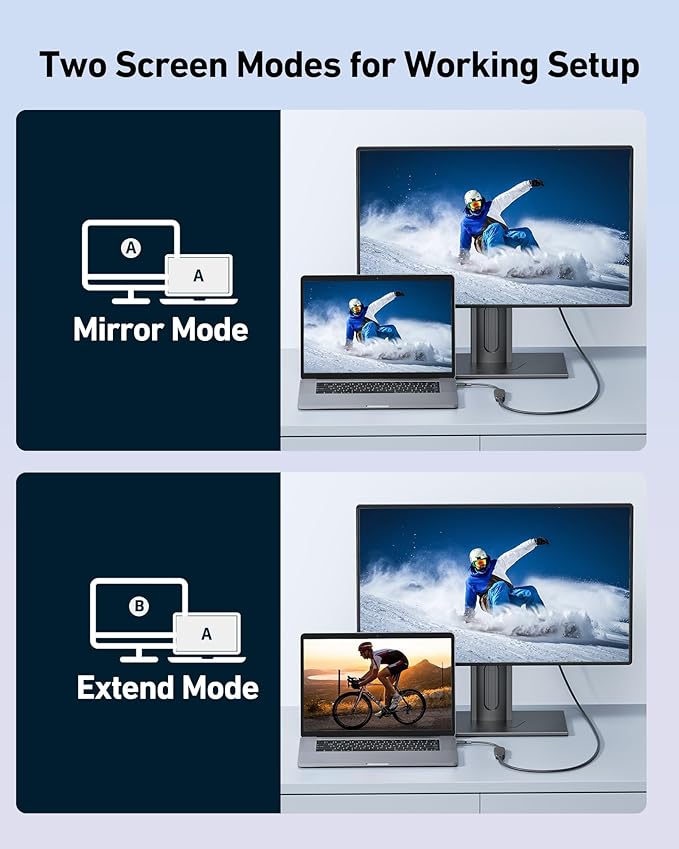 acer USB-C to HDMI Adapter 4K@60Hz, (High Speed, Thunderbolt 3/4) Type C to HDMI Converter Compatible with MacBook Pro/Air, iPhone 16 15 Pro/Max, iPad Pro/Air, Surface, Dell XPS, Chromebook Black