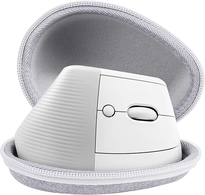 Aenllosi Hard Carrying Case Replacement for Logitech Lift Vertical Ergonomic Mouse (Grey)