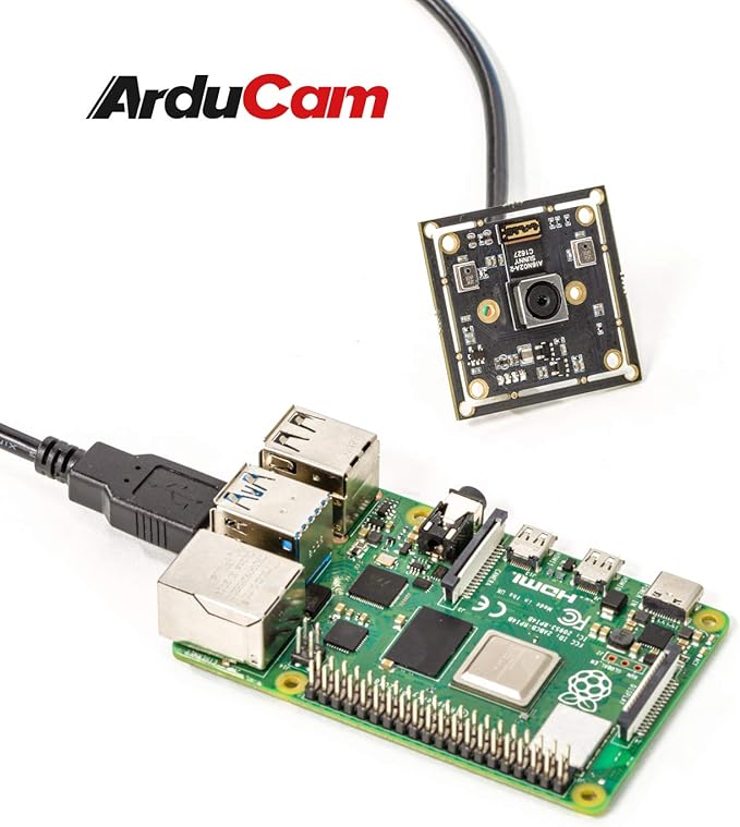 Arducam 16MP Autofocus USB Camera for Computer with Microphone, 1/2.8" IMX298 Mini UVC USB2.0 4K Video Webcam, with 3.3ft/1m Cable for Windows, Linux, Android and Mac OS