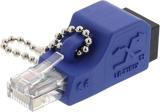 Networx T1 / E1 / PRI Crossover Adapter - RJ45 Male to Female - Converts Ethernet Patch Cable to Telecom Crossover - for Router Labs and Legacy Muxes