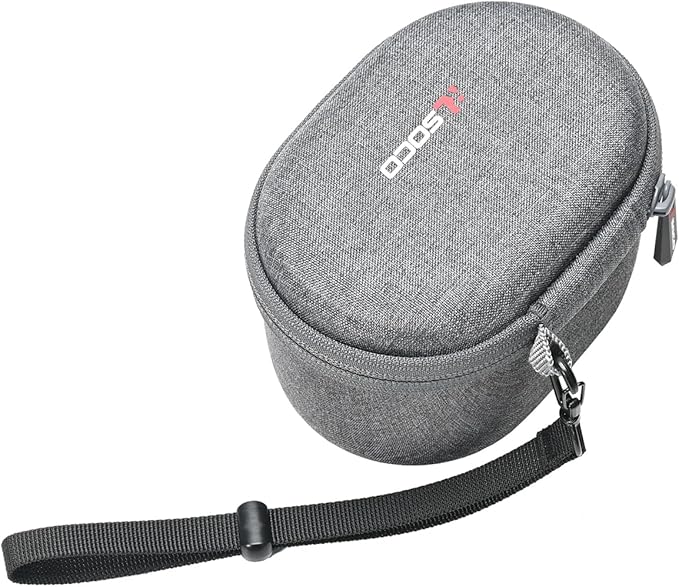 RLSOCO Travel Case for Logitech Lift Vertical/MX Vertical Wireless Ergonomic Mouse | Compact Design with YKK Zipper & Scratch Protection (Grey)