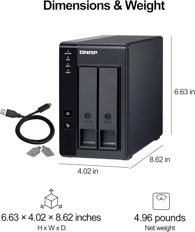 QNAP TL-R400S 4 Bay 1U Rackmount SATA 6Gbps JBOD Storage Enclosure. PCIe SATA Interface Card (QXP-400eS-A1164) Included