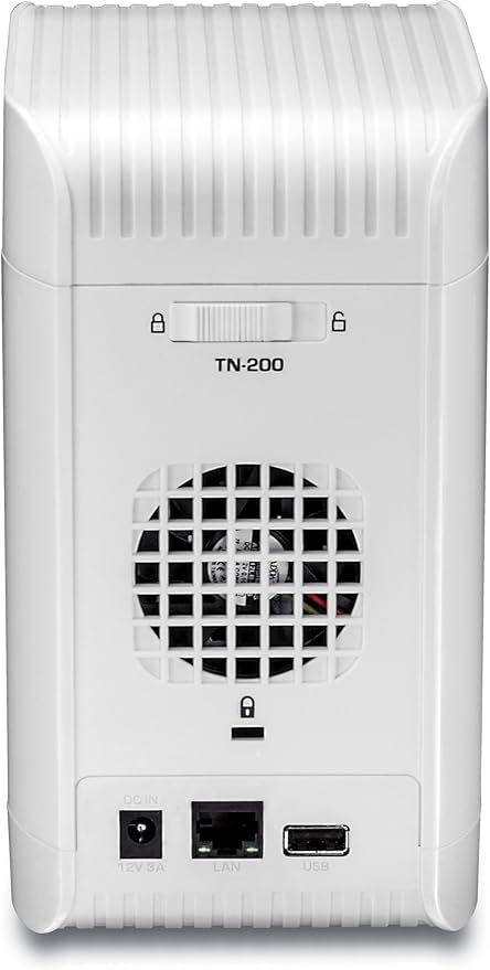 TRENDnet 2-Bay NAS Media Server Enclosure (TN-200)