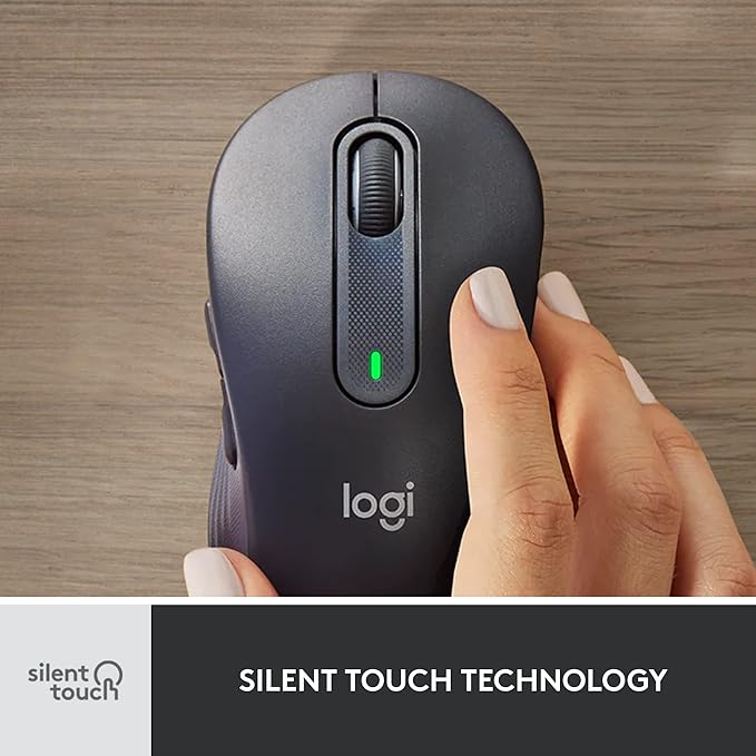 Logitech Signature MK650 Combo for Business, Wireless Mouse and Keyboard, Logi Bolt, Bluetooth, SmartWheel, Globally Certified, Windows/Mac/Chrome/Linux - Off-White