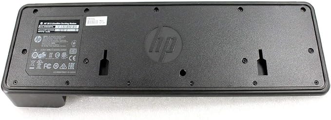 HP 2013 UltraSlim Docking Station D9Y19AV HSTNN-IX10 - with 65W AC Adapter 732252-001(Renewed)