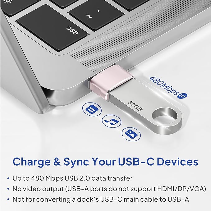 Elebase for Samsung Galaxy S25 Adapter,USB to USB C Adaptor 4Pack,Type C Female to A Male Cable Converter for Galaxy S24 S23 Plus Ultra FE,Z Fold Flip 7 6 5,A55 A54 A53 A52,Tab S10 S9 S8 A9 A8 A7 Lite