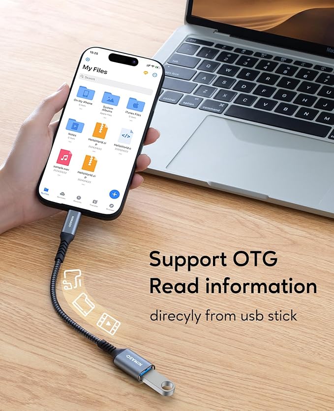 USB C to USB 3.0 Adapter [2 pack],NIMASO USB-C to USB,Thunderbolt 3 to USB Adapter OTG Cable for Macbook Pro/Air 2020/2018,iPad Pro 2020,Galaxy S20 S20+,Google Pixel and More