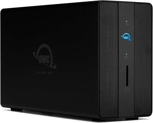 OWC Gemini 8.0TB Thunderbolt 3 Dock and Dual-Drive RAID Solution