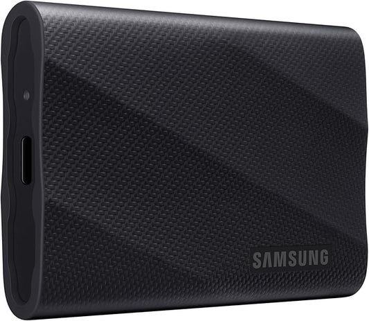 Samsung T9 Portable SSD 1TB, USB 3.2 Gen 2x2 External Solid State Drive, Seq. Read Speeds Up to 2,000MB/s for Gaming, Students and Professionals, MU-PG1T0B/AM, Black
