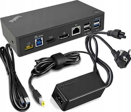 Lenovo Thinkpad Ultra Dock 40A80045US USB 3.0, USB 2.0, HDMI, Display Port