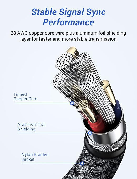 AINOPE USB to USB Cable, USB 3.0 A to A Male to Male Cable [Never Rupture] Double End Type A Cord Compatible with Hard Drive Enclosures, KVM, DVD Player, TV, Laptop Cooler,6.6Ft/Black, 1 Pack