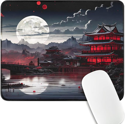 Mouse Pad Gaming Mousepad,Small Mousepad for Keyboard and Mouse with Non-Slip Rubber Base,Suitable for School,Office,Home,10.2 x 8.3 Inch