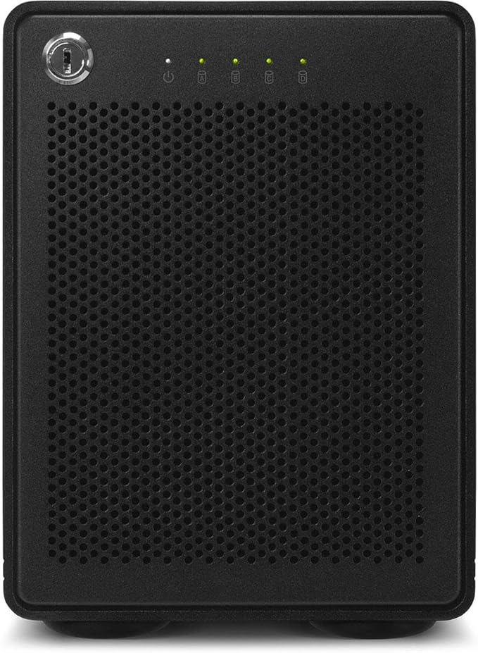 OWC ThunderBay 4 96TB Four-Bay Thunderbolt 40Gb/s Enterprise Drive RAID Storage Solution with SoftRAID Premium