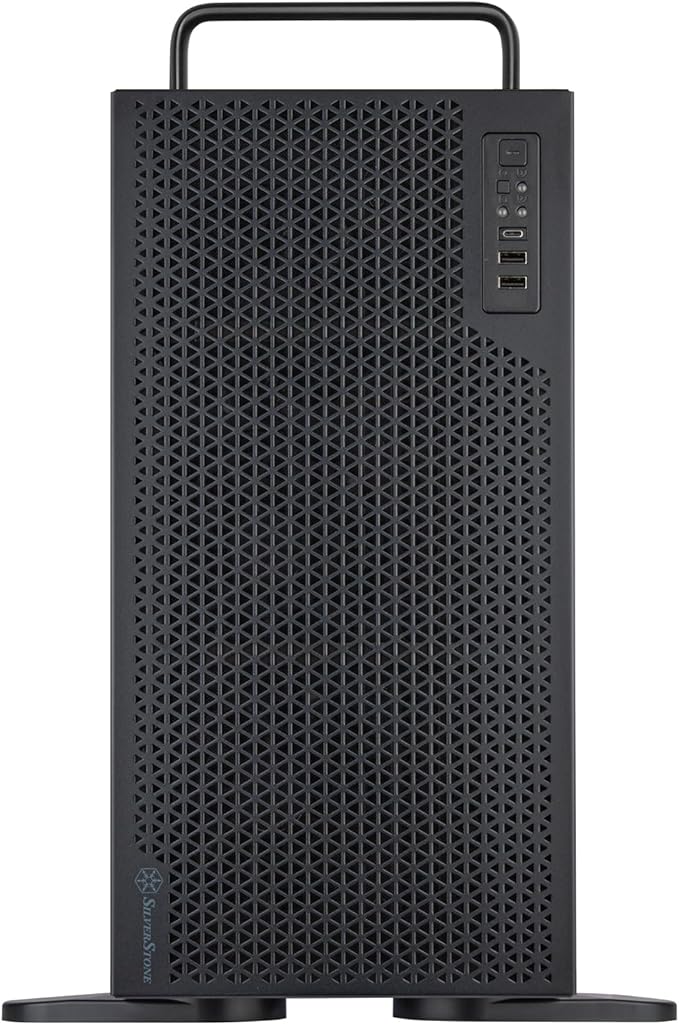 Silverstone Technology RM52 5U Rackmount Server Chassis with Dual 360mm Liquid Cooling Capability, SST-RM52
