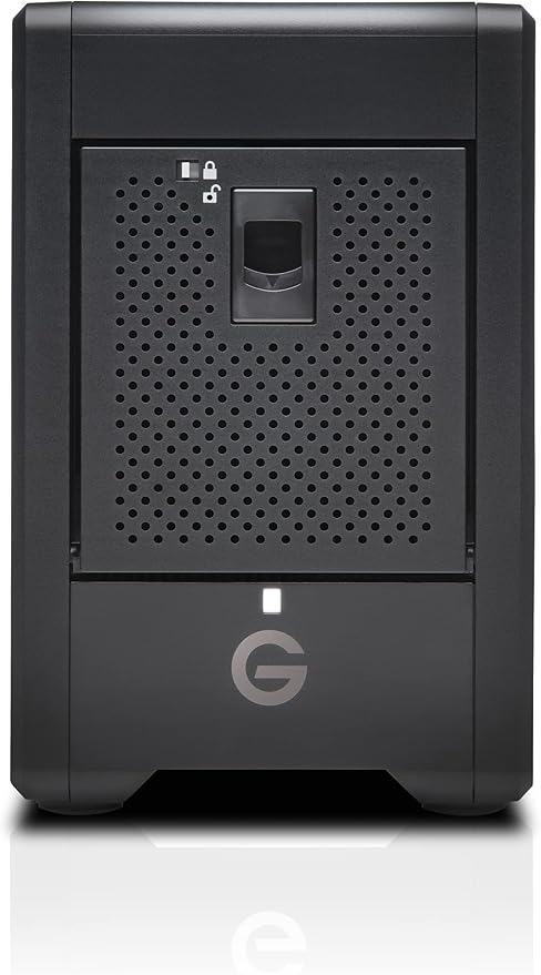 SanDisk Professional 48TB G-RAID Shuttle 4 - Enterprise-Class 4-Bay External Hard Drive, Thunderbolt 3 and USB-C, Transportable, Hardware RAID - SDPH34H-048T-NBAAB