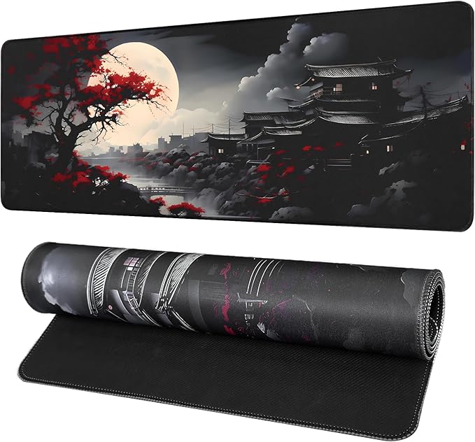 Mouse Pad Gaming Mousepad,Large Mousepads for Keyboard and Mouse with Non-Slip Rubber Base,Suitable for School,Office,Home,31.5 x 15.7 Inch