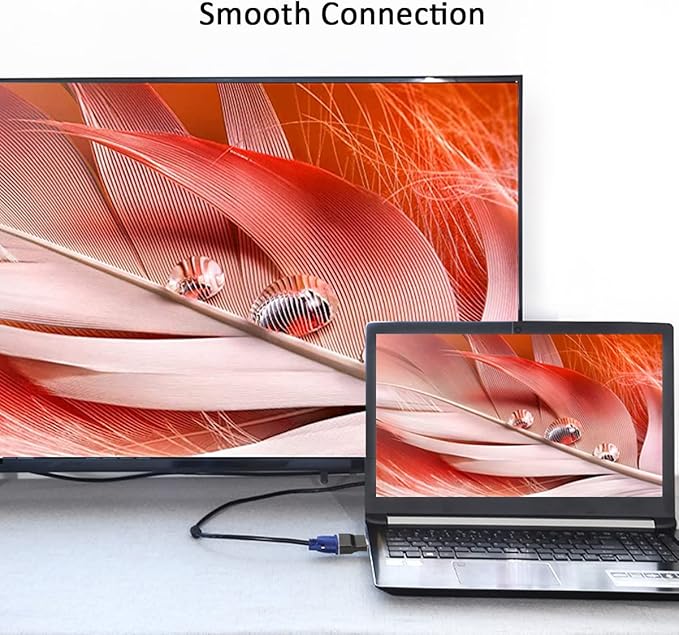 HDMI to VGA Adapter Converter, 1080P Male to Female Cord for Computer, Desktop, Laptop, PC, Monitor, Projector, HDTV, Chromebook, Raspberry Pi, Roku, Xbox and More
