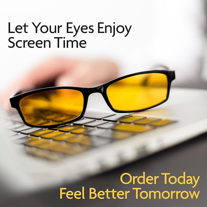 Prospek Blue Light Glasses Reading for Men and Women, For Computer Use, Blue Light Protection, Clear Lens 0 to +3.0 Diopters
