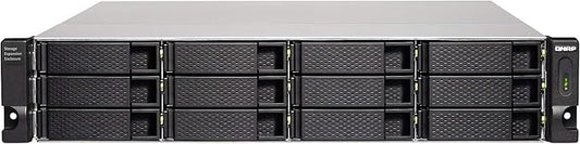 QNAP 12-Bay 2U rackmount USB-C 3.1 Gen2 10Gbps JBOD Expansion, W125662850 (Gen2 10Gbps JBOD Expansion Unit, redundant PSU with a 1-Meter USB-C to USB-A 3.1 Gen2 Cable.)