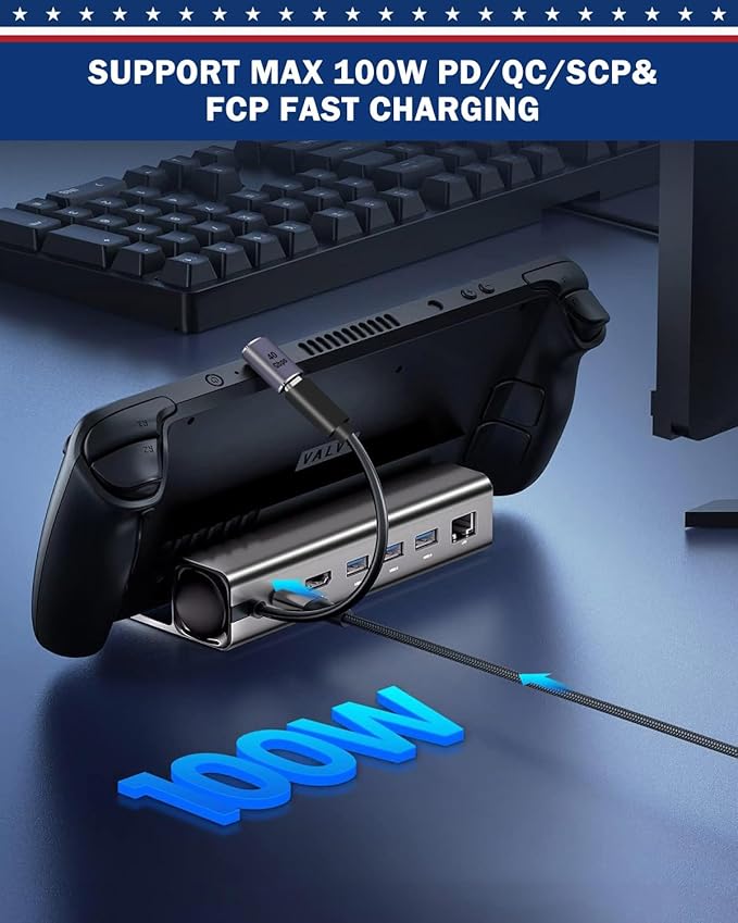 90 Degree USB C Right Angle Adapter 40Gbps Data Transfer USB 4.0/Thunderbolt 4 Type C Male to Female Connector Extender for Mobile Phone, Switch, Steam Deck, Tablet, Laptop (12 Pack)