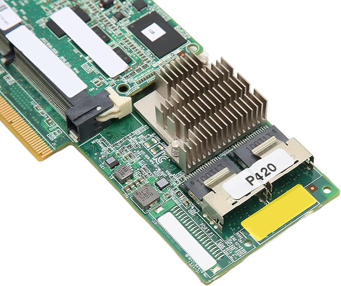 Server Array Card P420 1GB FBWC 6GB 2 Port SAS Controller Advanced Storage Capabilities High Performance Data Protection for ProLiant Gen8 Rack and Tower Servers Durable PCB