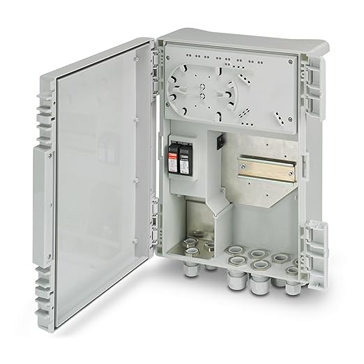 EasyPoE Box Series NEMA-Rated Indoor/Outdoor Enclosure with Integrated PoE Switch, 2 Gigabit PoE Ports + 2 10/100/1000M RJ45 Ports