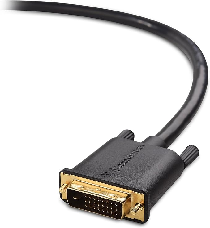 Cable Matters CL3 in-Wall Rated Bi-Directional HDMI to DVI Cable - 10ft, DVI to HDMI Cable, HDMI1.4 to DVID Dual Link Cord, Black