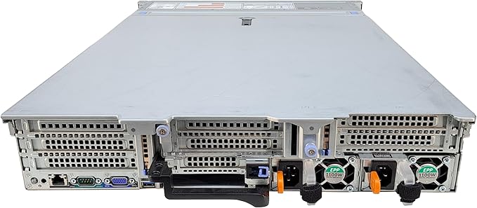 Dell EMC PowerEdge R740xd 24 Bay SFF, 2X Xeon Gold 6130 2.1GHz 16-Core CPU, 384GB Memory, PERC H330, 4X 1.92TB SSD, Rails, Bezel, 1YR Warranty (Renewed)