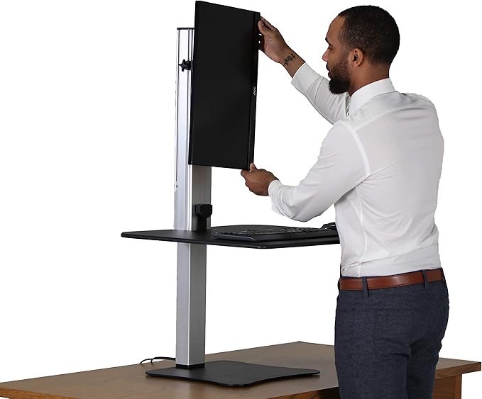 Victor DC400 Electric Standing Desk,28"W