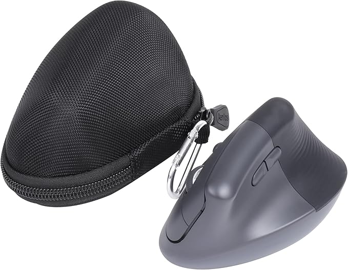 Aenllosi Hard Carrying Case Replacement for Logitech Lift Vertical Ergonomic Mouse (Black)