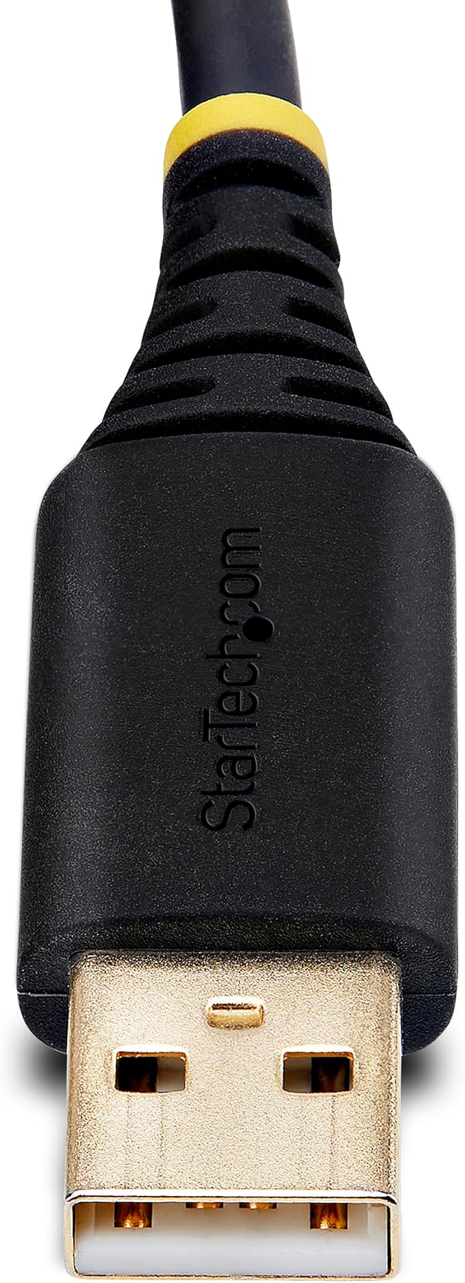 StarTech 6ft (2m) USB to Null Modem Serial Adapter Cable, COM Retention, FTDI, USB-A to RS232, LED Indicators, Changeable DB9 Screws Nuts
