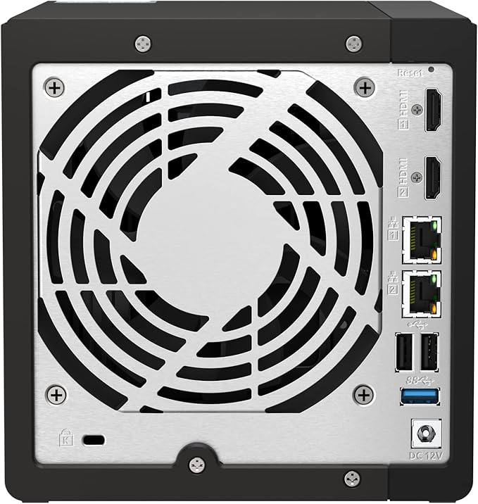 QNAP TS-453E-8G NAS Storage (4-core Intel Celeron J6412 up to 2.6GHz/8GB Built-in (not Expandable)/2X 2.5Gigabit Ethernet Port (2.5G/1G/100M)/4BOWS/Tower/*NO HDD*)