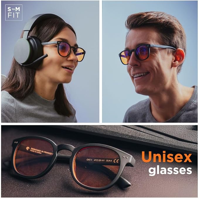 Horus X • Blue Light Glasses Men Women | Blue Light Blocking Glasses for Screen Anti-Fatigue & Eye Migraine | Urban V3
