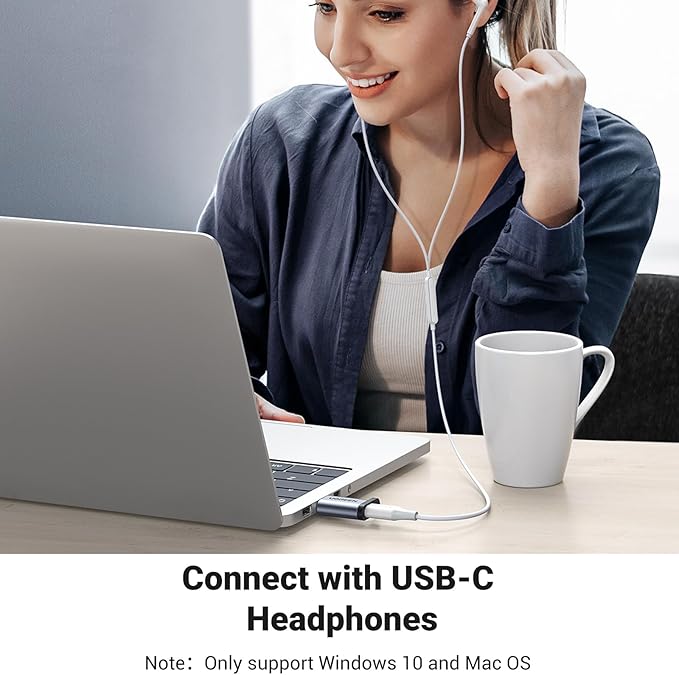 UGREEN 10Gbps USB C Female to USB Male Adapter Type C to USB A Charger Cable Converter Compatible with Apple Watch iPhone 15 14 13 AirPods 3 MacBook Samsung Galaxy Google Pixel etc Gray