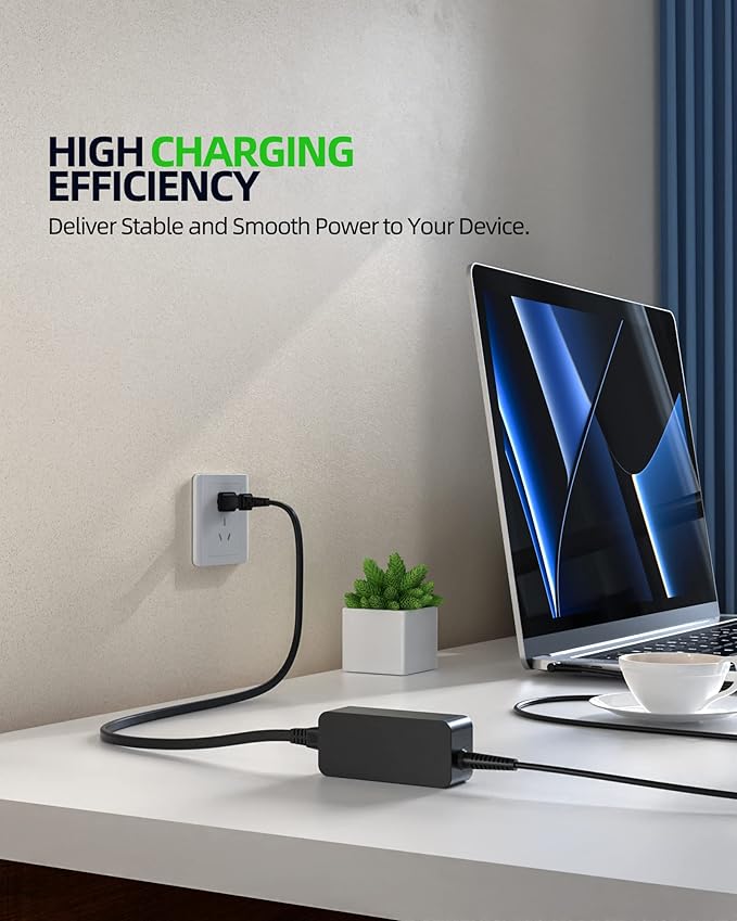 Dexpt 45W AC Adapter Charger Fit for HP 17-byxxx 17-akxxx 17-anxxx 17-bsxxx 17-caxxx 17-cpxxx 17-cnxxx 17-GXXX 17-pxxx 17-yxxx 17-x0xxx 17-x1xxx Laptop Power Supply Cord 19.5V 2.31A