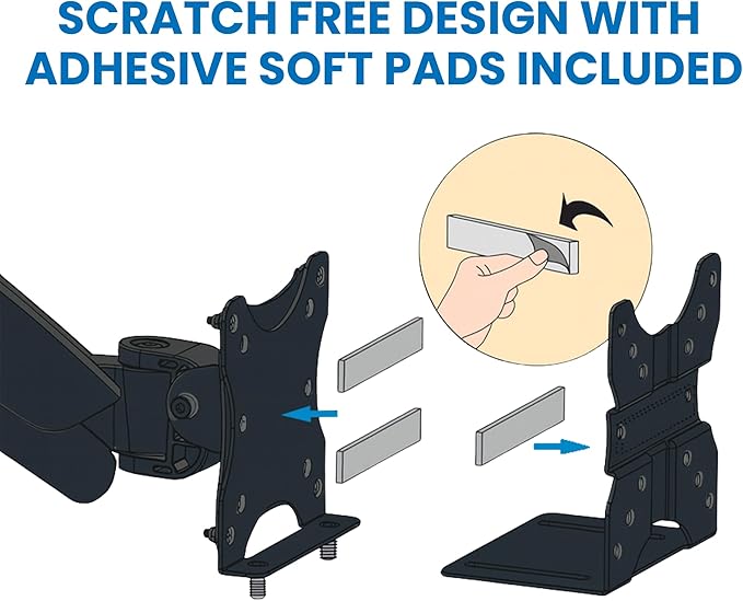 Mount-It! Adjustable Thin Client Mini PC Mount – Under Desk, Wall, Pole, or VESA Monitor Stand – Fits Mac mini, Small CPUs, Thin Clients, Docking Stations – Holds 11 lbs