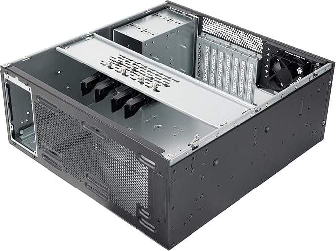 Silverstone Technology RM46-502-I 4U Interchangeable Rackmount Chassis with Front Accessible Expansion Slots, SST-RM46-502-I