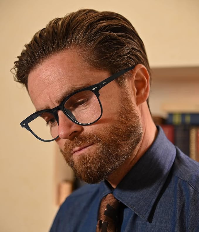 Blue Light Blocking Glasses for Women Men,Fashion Square Blue Blockers Glasses,Computer/TV/Phones/Gaming Glasses