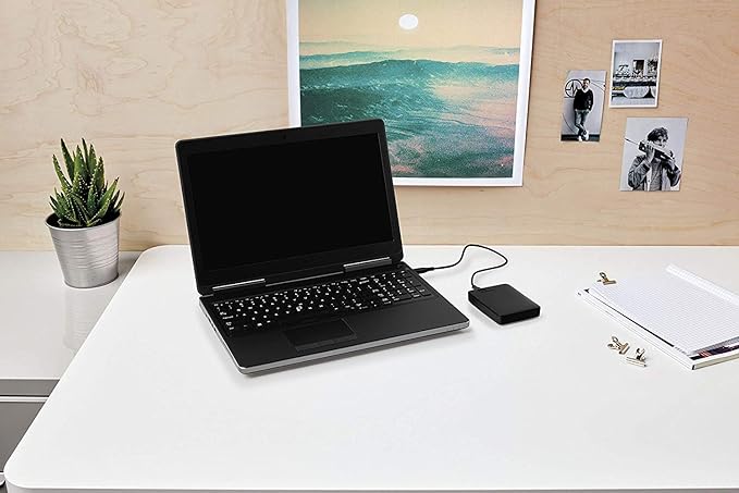 WD 2TB Elements Portable External Hard Drive - USB 3.0 - WDBUZG0020BBK-WESN (Renewed)