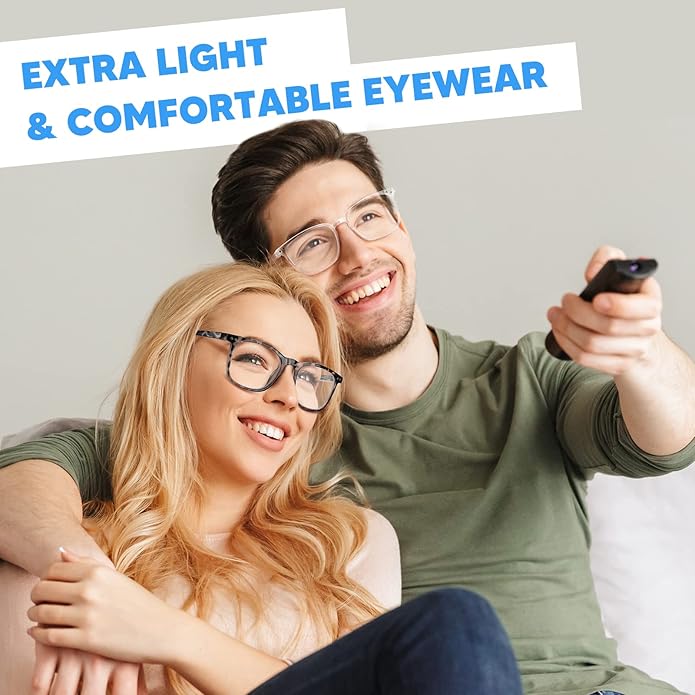 AOSM Blue Light Glasses for Men & Women,Gaming glasses Anti-Glare UV400 Protection,Blue Light Blocking to Relieve Eye Strain