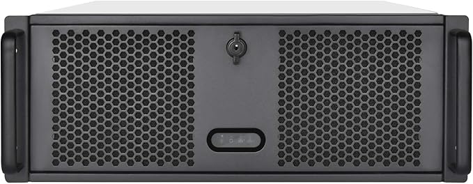 SilverStone Technology 4U Rackmount Server Chassis with 3 X 5.25 Front Bays with CEB/ATX/mATX/Mitx Support RM400 Cases SST-RM400
