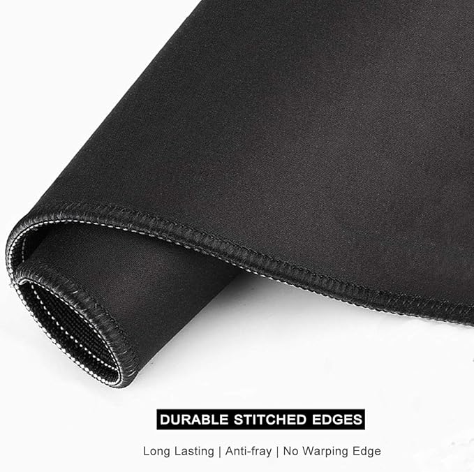 Auhoahsil Desk Mat, Ultra Large Mouse Pad, XXL Gaming Mousepad, Pretty Desk Pad, Big Extended Full Size Desktop Desk Matt for Keyboard, Laptop & Computer, 35.5 x 15.7 in, French Country Flower