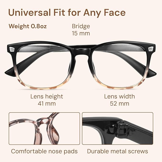 Gaoye Stylish Eyewear Frame Accessories - Blue Light Glasses for Woman - Computer Glasses for Blue Light Blocking