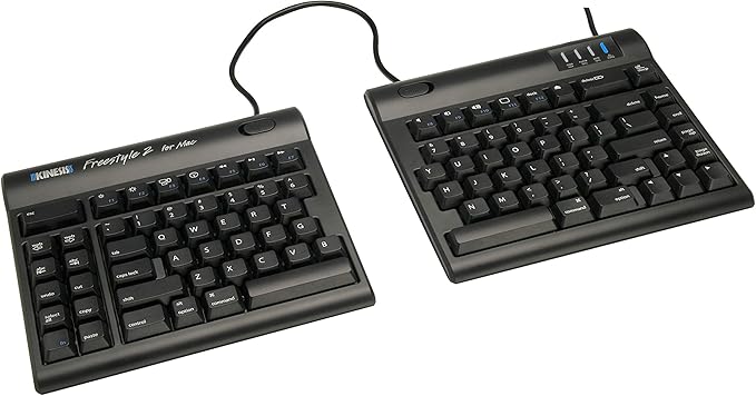 KINESIS Freestyle2 USB Keyboard for Mac (9" Standard Separation), Black