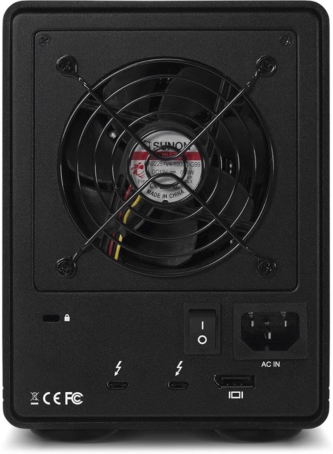 OWC ThunderBay 4 96TB Four-Bay Thunderbolt 40Gb/s Enterprise Drive RAID Storage Solution with SoftRAID Premium