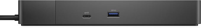 Dell Dock WD19S 180W WD19S-180W, Wired, USB 3.2, 0DELL-WD19S180W, 99111874 (WD19S-180W, Wired, USB 3.2 Gen 2 (3.1 Gen 2) Type-C, 10,100,1000 Mbit/s, Black, 5120 x 2880 Pixels, DC)