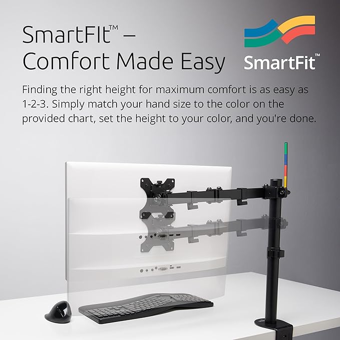 Kensington SmartFit® Ergo Single Extended Monitor Arm (K55408WW)