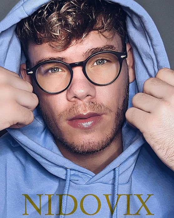 NIDOVIX Retro Round Blue Light Blocking Glasses for Men Women, Vintage Frame Non-prescription Computer Reading Eyeglasses